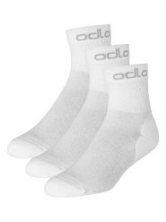 Odlo Skarpety funkcyjne (3 pary) "Active" w kolorze białym rozmiar: 36-38. Białe skarpetki męskie Odlo, bez wzorów, z materiału. Za 65.45 zł.