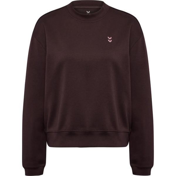 Bluza damska Hummel Soft. Brązowe bluzy bez kaptura damskie HUMMEL, bez wzorów, z materiału, bez ramiączek, bez kaptura. Za 235.00 zł.