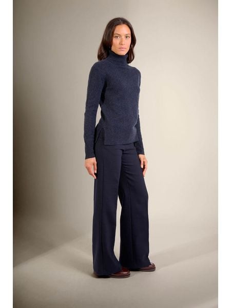 Perfect Cashmere Kaszmirowy sweter "Fornet" w kolorze granatowym rozmiar: S. Niebieskie golfy damskie Perfect Cashmere, s, bez wzorów, z kaszmiru, bez ramiączek. Za 397.95 zł.