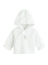 COOL CLUB Bluza w kolorze białym rozmiar: 74. Białe bluzy i bluzki niemowlęce COOL CLUB, bez wzorów, z bawełny, bez ramiączek, bez kaptura. Za 43.99 zł.