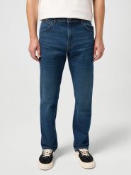 Wrangler Dżinsy - Regular fit - w kolorze granatowym rozmiar: W30/L34. Niebieskie jeansy męskie Wrangler. Za 180.06 zł.