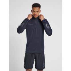 Bluza Hummel Half Zip hmlAUTHENTIC Pro. Brązowe bluzy bez kaptura męskie HUMMEL, s. W wyprzedaży za 243.50 zł.