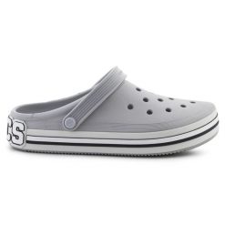 Klapki Crocs Off Court Logo Clog 209651-1FT szare. Szare klapki i japonki męskie z materiału. Za 380.97 zł.