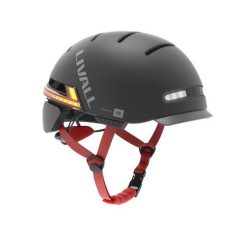 Kask rowerowy LIVALL BH51 NSO - Czerń nocna - Rozmiar L. Czarne koszule nocne damskie LIVALL, bez wzorów. Za 863.87 zł.