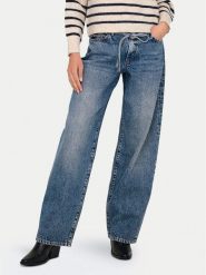 ONLY Jeansy Gianna 15347093 Niebieski Relaxed Fit. Niebieskie jeansy damskie Only. Za 249.99 zł.