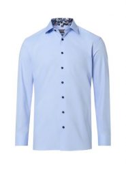 Finshley & Harding Koszula Mężczyźni Modern Fit Bawełna niebieski, 38. Niebieskie koszule męskie Finshley & Harding, m, bez wzorów, z bawełny, bez kołnierzyka, bez ramiączek. Za 139.95 zł.