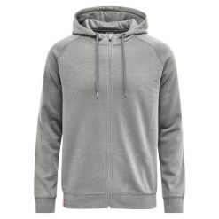 Bluza z kapturem i zamkiem błyskawicznym Hummel Red Classic. Szare bluzy sportowe męskie HUMMEL, xl, z bawełny. Za 211.75 zł.