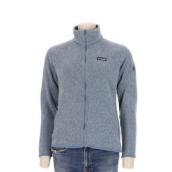 Second life - Kurtka polarowa damska Better Sweater Patagonia - Jak nowy. Niebieskie kurtki damskie Patagonia, l, bez wzorów, z materiału, bez kaptura. Za 255.56 zł.