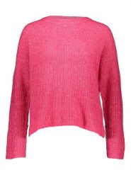 Vero Moda Sweter w kolorze różowym rozmiar: XL. Różowe swetry klasyczne damskie Vero Moda, xl, ze splotem, bez kołnierzyka. Za 48.28 zł.