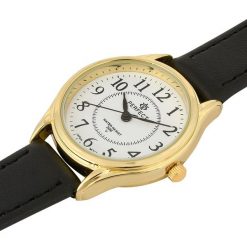 Czarno-Złoty Zegarek Perfect Klasyczny Damski Retro Miyota 273. Czarne zegarki damskie złote. Za 51.99 zł.