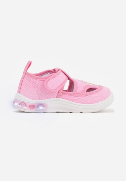 Różowe Tenisówki z Wkładką ze Skóry Naturalnej Ledami i Wycięciami Bernise. Czerwone sukienki niemowlęce Born2be, bez wzorów, ze skóry, bez ramiączek. Za 74.99 zł.