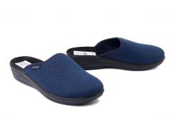 METEOR 709 Marianna granat, kapcie damskie. Niebieskie kapcie damskie Meteor. Za 50.99 zł.