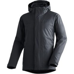 Kurtka turystyczna 3 w 1 odwracalna Maier Sports Peyor 3in1. Czarne kurtki outdoor męskie Maier Sports, bez wzorów, z materiału. Za 1,277.50 zł.