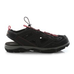 Westshore 3 męskie sandały trekkingowe. Czarne sandały męskie Regatta, bez zapięcia. W wyprzedaży za 159.99 zł.