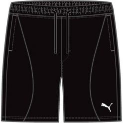 Szorty Puma M Cloudspun 7 Knit Short. Czarne szorty damskie Puma, bez wzorów, z materiału. Za 290.00 zł.