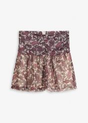 Spódnica mini. Brązowe spódniczki damskie bonprix, bez wzorów, mini. Za 27.99 zł.