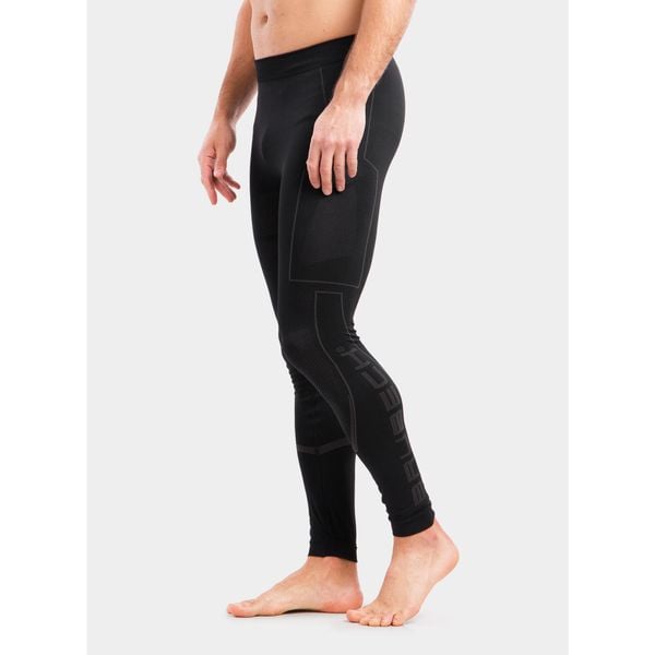 Legginsy termoaktywne męskie Brubeck Cooler. Czarne bielizna termoaktywna męska Brubeck. Za 183.69 zł.