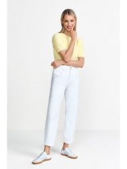 Rich & Royal Dżinsy - Regular fit - w kolorze białym rozmiar: W31/L32. Białe jeansy damskie Rich & Royal, z podwyższonym stanem. Za 344.95 zł.