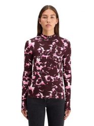 Scotch & Soda Koszulka w kolorze bordowo-różowym rozmiar: S. Czerwone bluzki damskie Scotch & Soda, s, bez wzorów, bez kołnierzyka. Za 87.40 zł.