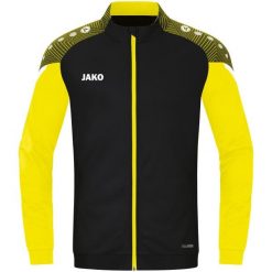Kurtka z dresu Jako Performance. Czarne kurtki damskie Jako, m, bez wzorów, z dresówki, z kapturem. Za 304.50 zł.