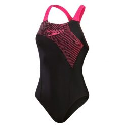 Damski kostium kąpielowy 1-częściowy Speedo Eco Medley Logo. Czarne stroje jednoczęściowe damskie Speedo, l, bez wzorów. Za 200.50 zł.