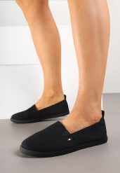 Czarne Tenisówki Vices Basic z Materiałowymi Gumkami Aretela. Czarne trampki i tenisówki damskie Renee, bez wzorów, z jeansu. Za 54.99 zł.