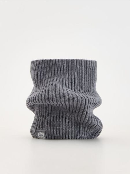 Komin Transformers - ciemnoszary. Szare szaliki dziecięce Reserved, z bawełny, bez ramiączek. W wyprzedaży za 27.99 zł.