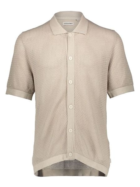 Jack & Jones Koszulka polo "Arto" w kolorze beżowym rozmiar: XL. Brązowe koszulki polo męskie Jack & Jones, xl, bez wzorów, bez ramiączek. Za 104.95 zł.