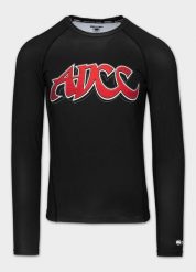Męski Rashguard longsleeve PITBULL koszulka techniczna sportowa ADCC. Czarne t-shirty sportowe męskie PITBULL, l, z elastanu, bez ramiączek, na fitness i siłownię. Za 189.00 zł.