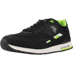 Buty sportowe dla mężczyzn U.S. Polo Assn. Czarne buty sportowe na co dzień męskie U.S. Polo Assn., bez zapięcia. Za 229.99 zł.