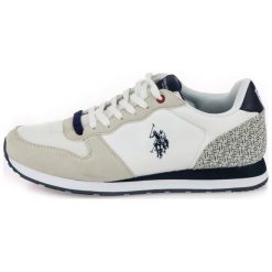 U.S. POLO ASSN. tenisówki męskie Soren 43 białe. Białe trampki i tenisówki męskie U.S. Polo Assn., bez wzorów, bez zapięcia. Za 339.00 zł.