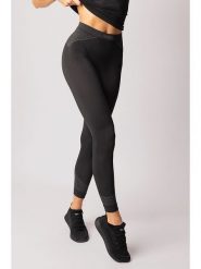 Spaio Legginsy sportowe "Breeze" w kolorze antracytowo-czarnym rozmiar: M. Czarne legginsy damskie Spaio, m, bez wzorów. Za 117.99 zł.