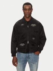 Armani Exchange Kurtka bomber XM000388 AF13130 UC001 Czarny Regular Fit. Czarne kurtki męskie Armani Exchange, m, bez wzorów, z syntetyku, bez kaptura. Za 849.99 zł.