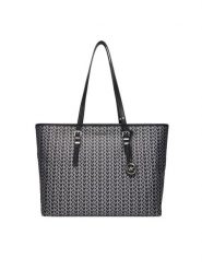 MICHAEL Michael Kors Torebka Quinn 30T5SQNT9O Czarny. Czarne torebki klasyczne damskie MICHAEL Michael Kors, bez wzorów, z materiału, bez dodatków. Za 809.99 zł.