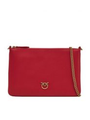 PINKO Torebka 100455 A0F1 R30Q Czerwony. Czerwone torebki klasyczne damskie Pinko, bez wzorów, ze skóry, bez dodatków. Za 419.99 zł.
