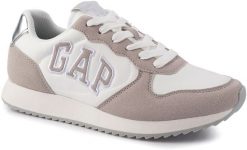 Damskie buty sneakersy sportowe GAP NASHVILLE ARCH LOGO. Białe buty sportowe na co dzień damskie GAP, bez wzorów, z gumy, trekkingowe. Za 159.00 zł.