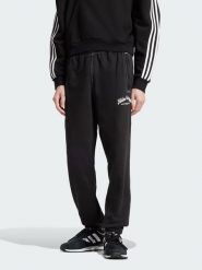 Adidas Spodnie dresowe w kolorze czarnym rozmiar: XL. Czarne spodnie dresowe męskie Adidas, bez wzorów, z bawełny. Za 146.95 zł.