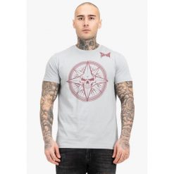 T-shirt regularny Tapout Skrape. Czerwone t-shirty męskie TAPOUT, bez wzorów, bez kołnierzyka. Za 134.50 zł.