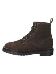 GANT Footwear Skórzane botki "Boggar" w kolorze brązowym rozmiar: 41. Brązowe buty zimowe męskie GANT Footwear, bez zapięcia. Za 229.46 zł.
