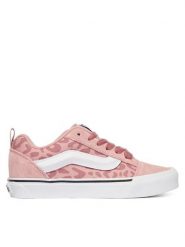 Vans Tenisówki Knu Skool VN000D2TFPR1 Różowy. Czerwone trampki i tenisówki dziewczęce Vans, bez wzorów, ze skóry, bez zapięcia. Za 339.99 zł.