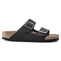 Klapki Birkenstock Arizona Bfbc. Czarne klapki i japonki męskie Birkenstock, z gumy. Za 379.00 zł.