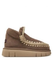 Mou Śniegowce Eskimo Bounce Sneaker FW531009A Brązowy. Brązowe śniegowce damskie Mou, ze skóry. Za 1,049.00 zł.