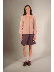 Perfect Cashmere Kaszmirowy sweter "Noty" w kolorze karmelowym rozmiar: XL. Brązowe swetry klasyczne damskie Perfect Cashmere, xl, z kaszmiru, bez kołnierzyka. Za 413.99 zł.