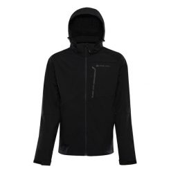 Kurtka męska trekkingowa softshell Alpine Pro Hoor. Czarne kurtki softshell damskie Alpine Pro, m, bez wzorów, z softshellu, bez kaptura. W wyprzedaży za 519.00 zł.