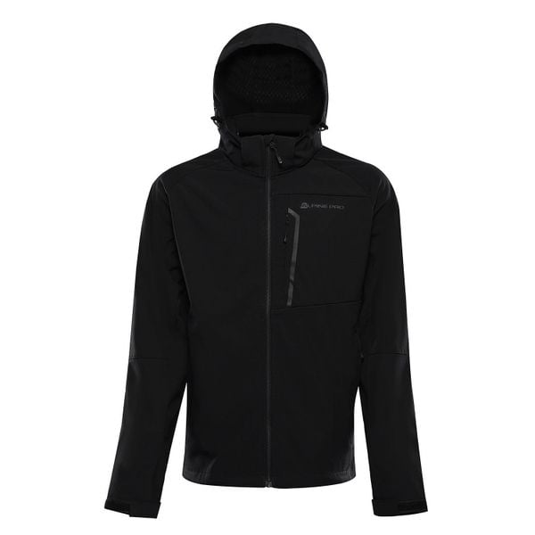Kurtka męska trekkingowa softshell Alpine Pro Hoor. Czarne kurtki softshell damskie Alpine Pro, m, bez wzorów, z softshellu, bez kaptura. W wyprzedaży za 519.00 zł.