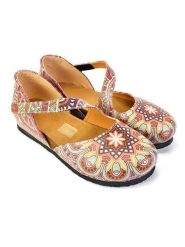 Goby Baleriny ze wzorem z paskiem rozmiar: 36. Baleriny damskie Goby, bez wzorów, z materiału, bez obcasa. Za 195.99 zł.