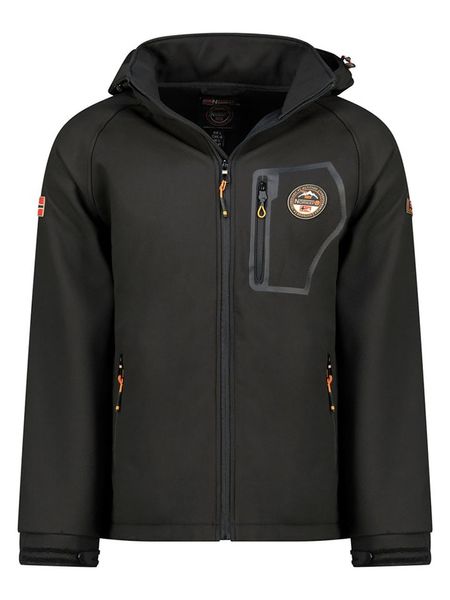 Geographical Norway Parka w kolorze czarnym rozmiar: XXL. Czarne parki męskie Geographical Norway, xxl, z aplikacjami. Za 300.92 zł.