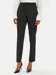 Marella Spodnie materiałowe Sofocle 2423136182 Czarny Regular Fit. Czarne spodnie materiałowe damskie Marella, bez wzorów, z materiału. Za 549.99 zł.