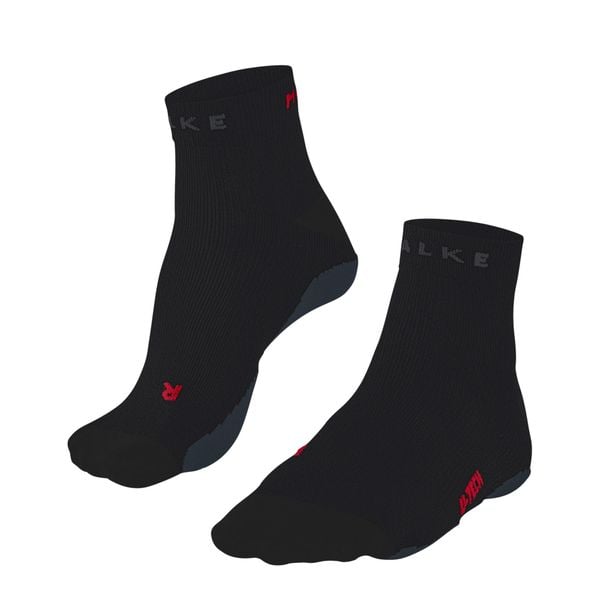 Skarpety damskie Falke RU Truemotion. Czarne skarpetki damskie Falke, bez wzorów, z elastanu. Za 147.50 zł.