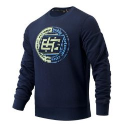 Bluza Męska EXTREME HOBBY SLANT. Niebieskie bluzy bez kaptura męskie EXTREME HOBBY, m, z bawełny. Za 239.00 zł.